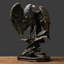 Eagle Statue Decor For High-End Office & Living Room Art