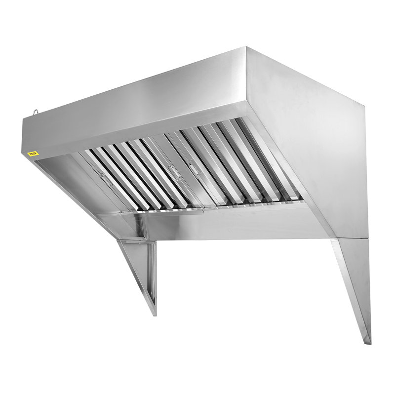 Hotte de cuisine à conduit VEVOR en acier inoxydable, H 35,43 po x l 47,24 po x P 29,92 po