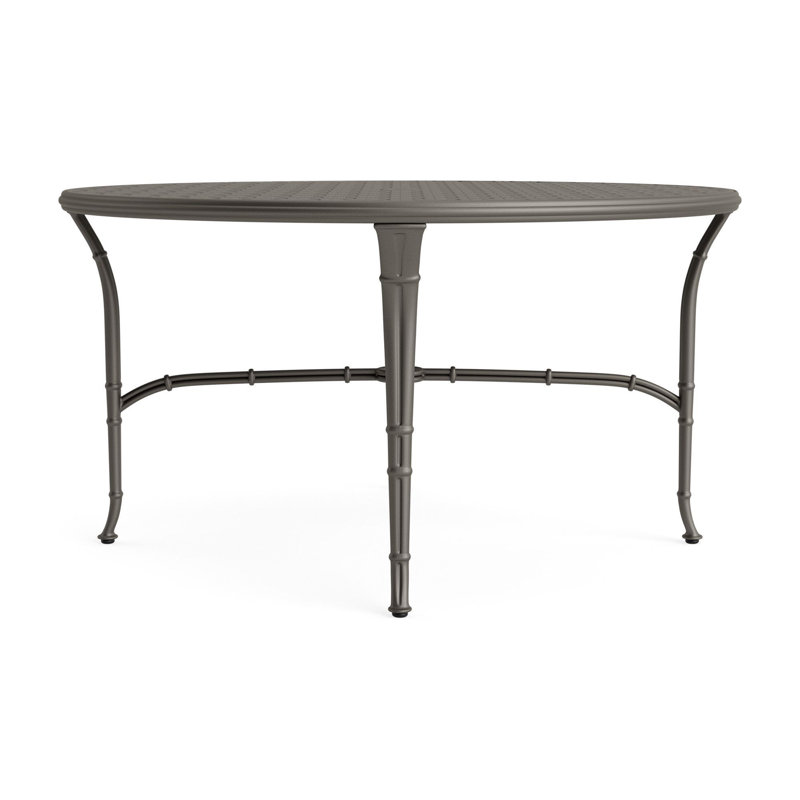 Calcutta Outdoor Round Dining Table, Mica