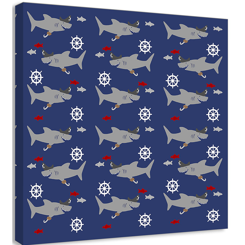 Shiver Me Timbers 1, impression sur papier, H 12 po x l 12 po x P 1,5 po, Canevas