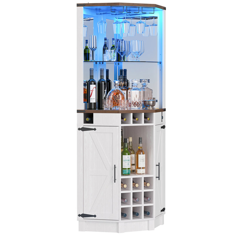 Barn Style 32.3'' Wine Bar