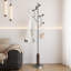 Stainless Steel Freestanding 8 - Hook Coat Rack-910824987