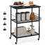 Aizak Kitchen Cart with Top-1980289122