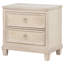 Table de chevet 2 tiroirs Wedner