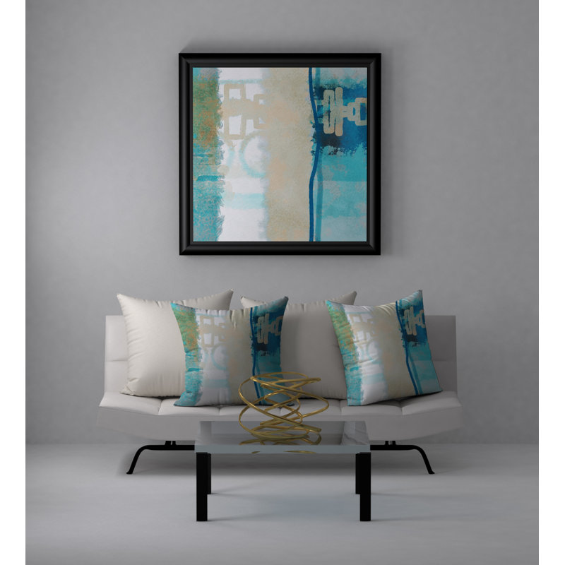 Housse de coussin carrée/insert, 18 po x 18 po