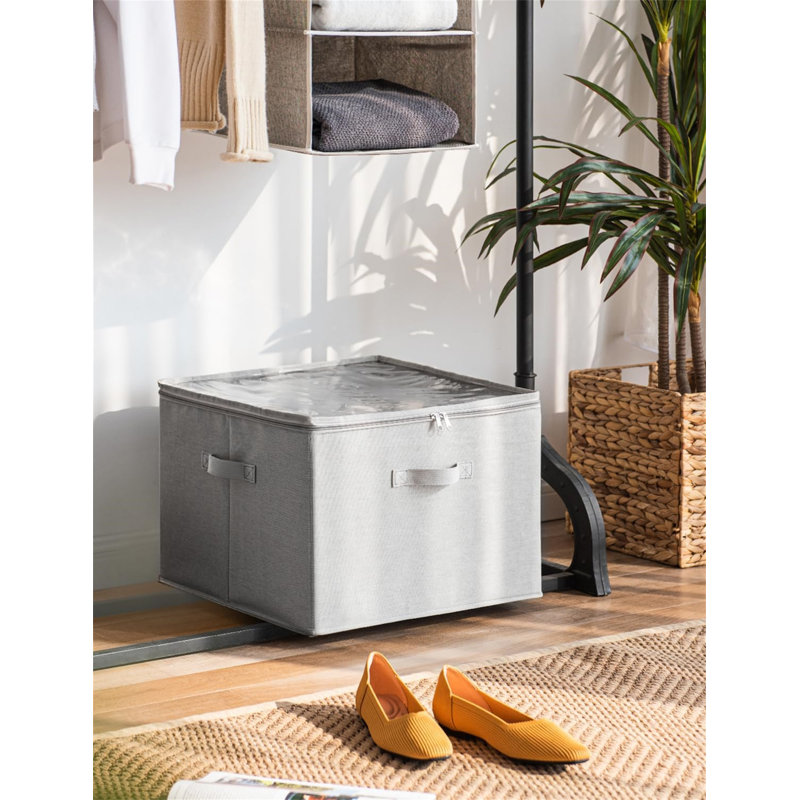 Boîte de rangement pour chaussures 16 paires, Gris