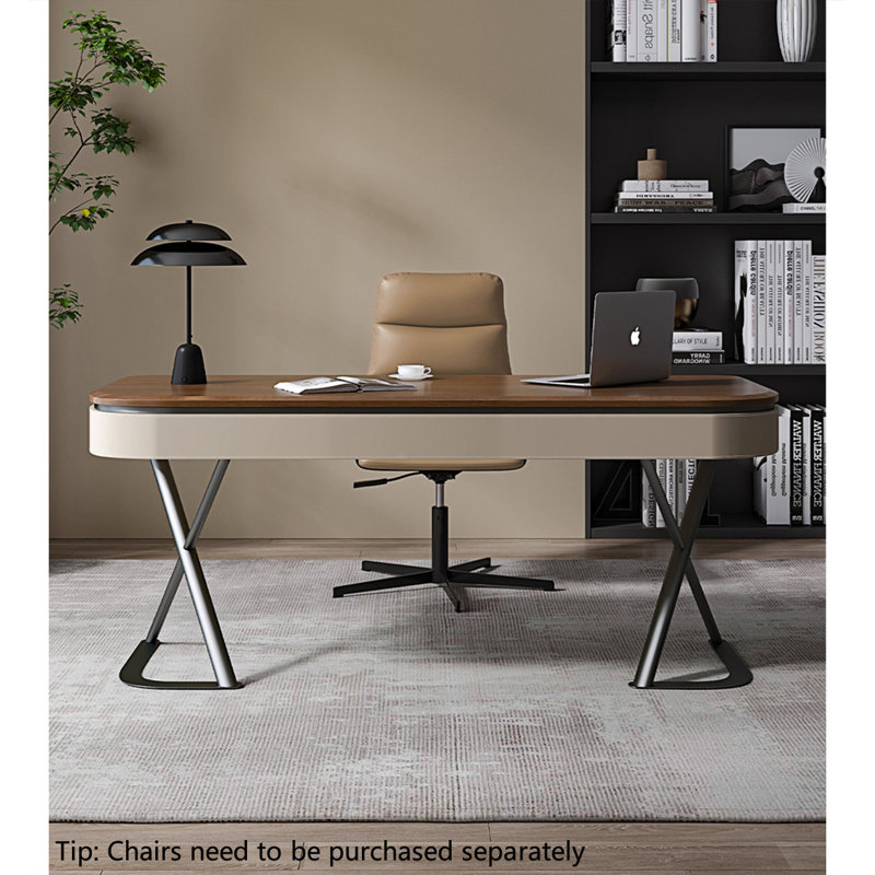 Bureau d'écriture Luxury, H 29,53 po x l 55,12 po x P 27,56 po