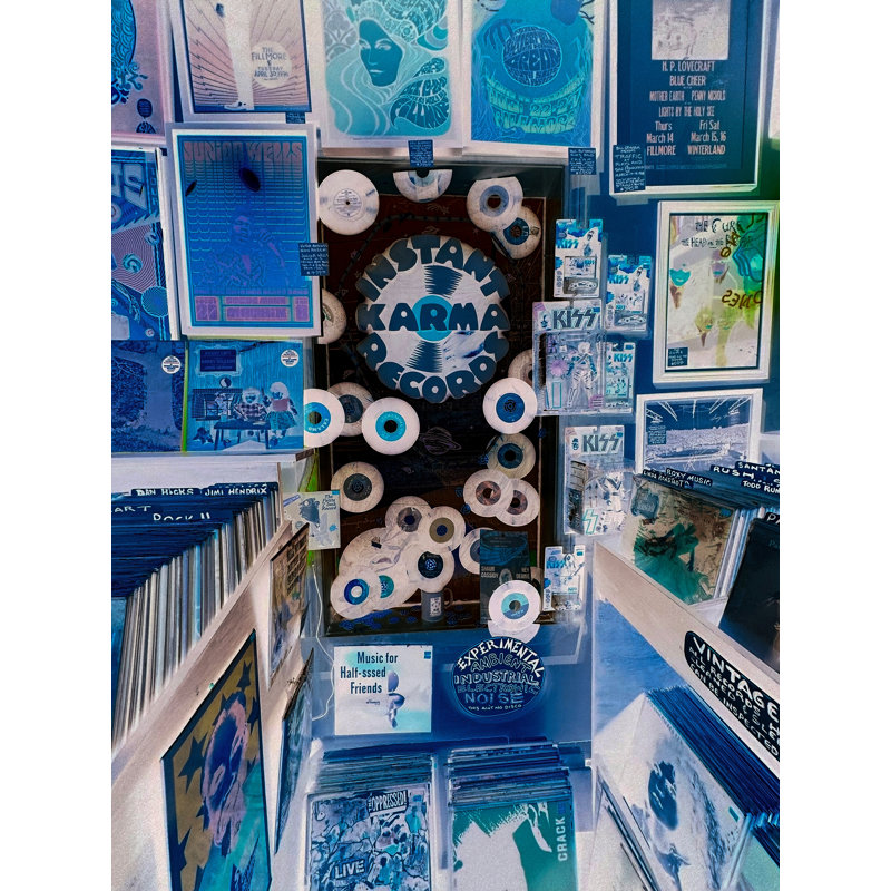 Instant Karma Vinyle Blues 30 x 40