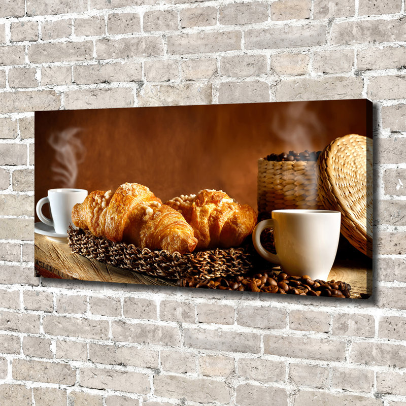 Breakfast - Wrapped Canvas Print