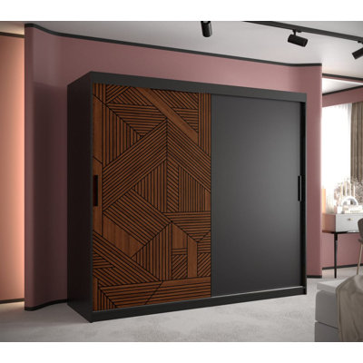 Auril 2 Door Manufactured Wood Wardrobe