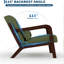 Fauteuil d'appoint ergonomique MidCentury Modern-981376270