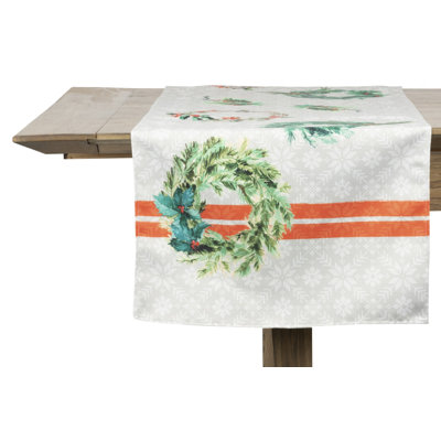 Joelle Crown Christmas Table Runner