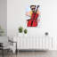 Bearded Cello Musician Abstract Contemporary Wall Art Print-129967281