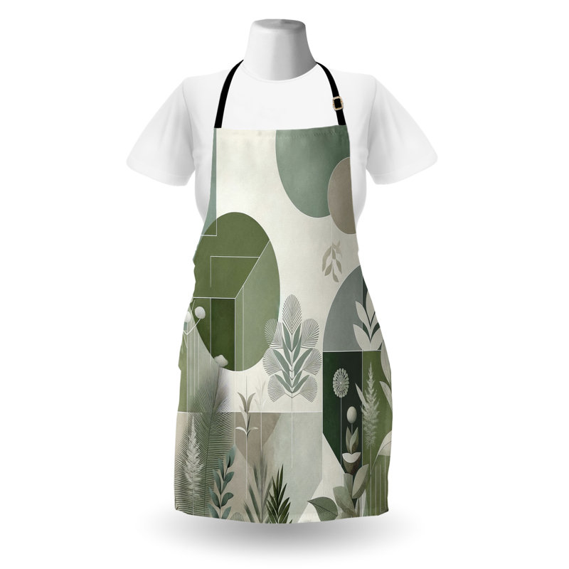 Abstract Bib Apron