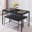 Fauste Rectangular 47.2'' L x 27.5'' W Restaurant Dining Set-831072727-831072729-831072730