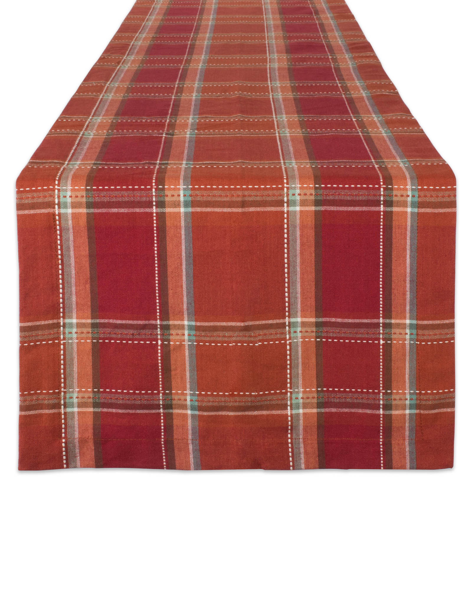 Gracie Oaks Culley Plaid 100% Cotton Thanksgiving Table Runner & Reviews | Wayfair