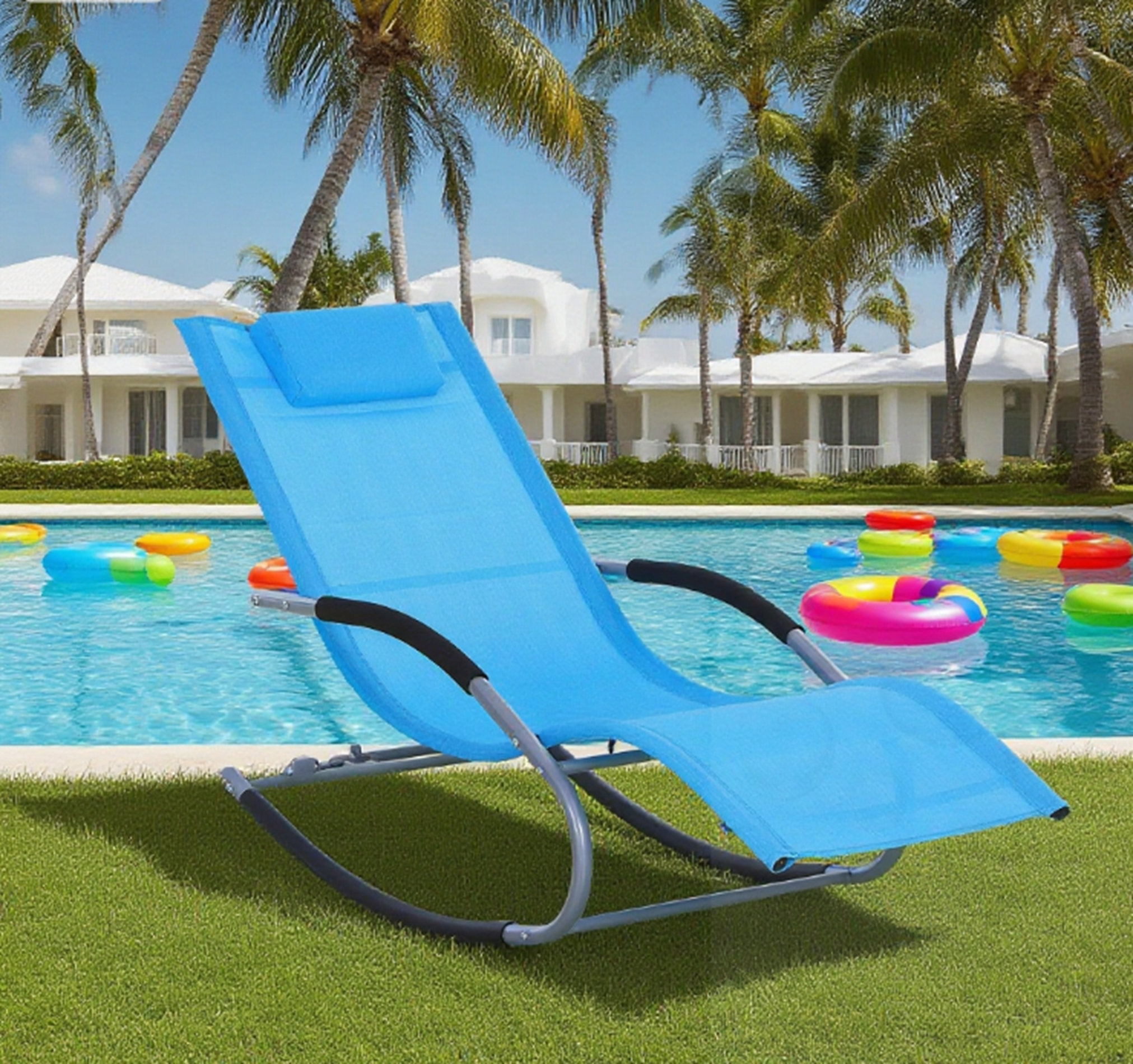 Wrought Studio™ Outdoor Rocking Chair | Wayfair