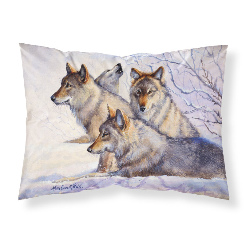 Taie d’oreiller wolves