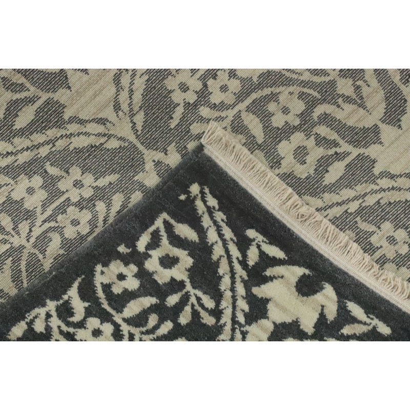 Tapis all-over de style Gabbeh 6 x 9