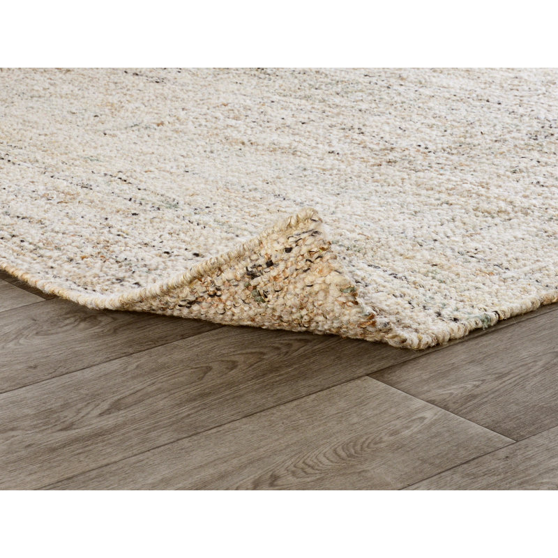  5X8 Handwoven Natural Area Rug By Classic Home, Rectangle 8' x 10'