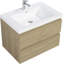 Meuble-lavabo flottant de 30 po avec lavabo, armoire de rangement murale moderne avec plateau en résine et tiroirs à fermeture en douceur-786929492-786929499