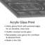 Tesla Model 3 (performance) | Impression noire sur verre acrylique-87882407-87882409