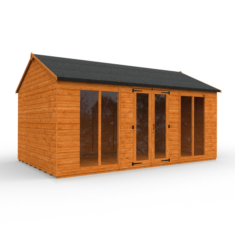 16x10w Tiger Retreat Contemporary Summerhouse