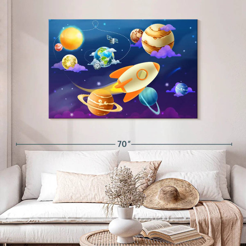 Ashelle Space Nursery, H 32 po x l 48 po
