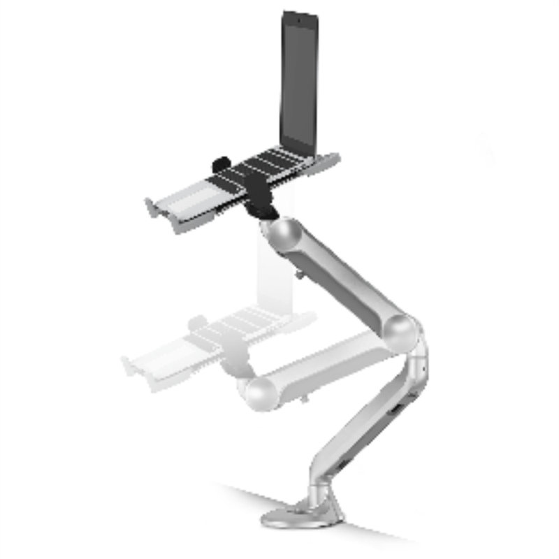 2 in 1 Function Laptop Tray For Monitor Arm
