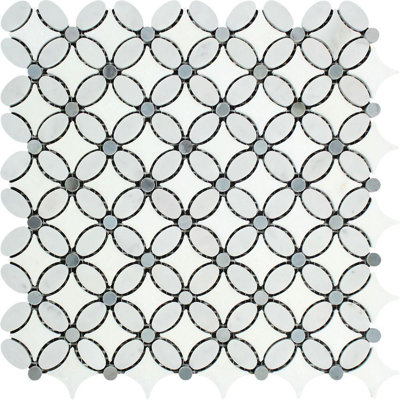 Carreau de sol et mosaïque en marbre Marble Novelty
