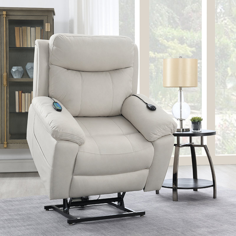 Fauteuil inclinable électrique Toby, Beige
