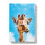 Chewing Giraffe - Wrapped Canvas Painting-55370535