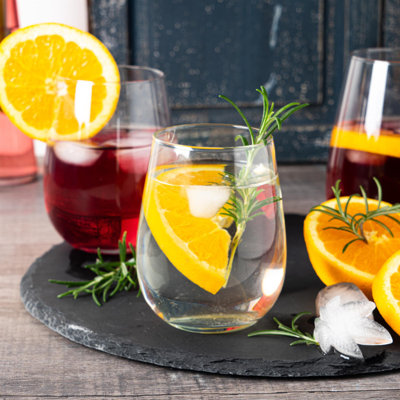 475ml Stemless Wine Glass Set