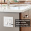 Ensemble de 5 prises de courant 5-20R Levton-37190763