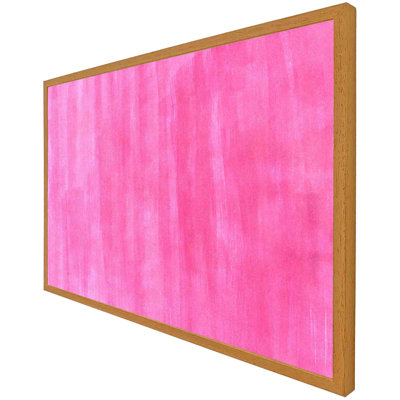 Atasia Pink Watercolour Strokes - Single Picture Frame Print