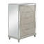 Commode 5 tiroirs Isadora Silver