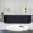 84.25" Modern Tufted Soft Velvet Round Arm Sofa for Living Room-1090045894