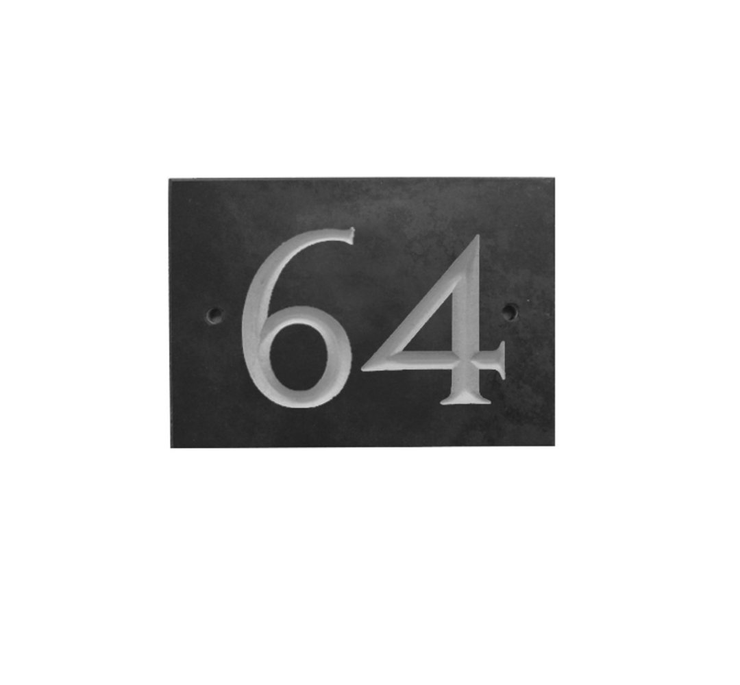 10cm Odacia Surface/Flush Mount House Number