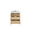 30 po Elizabeth X P 22 po D Meuble-lavabo simple avec 2 po-109690889