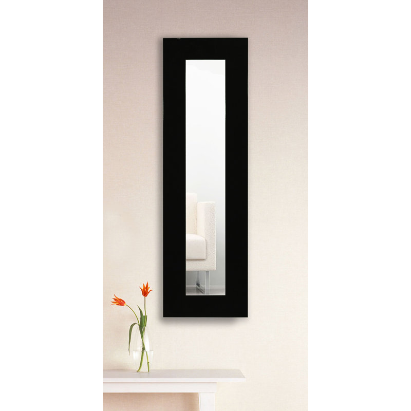 Miroir d'appoint Billie-Rae, H 25,5 po x l 9,5 po, Noir