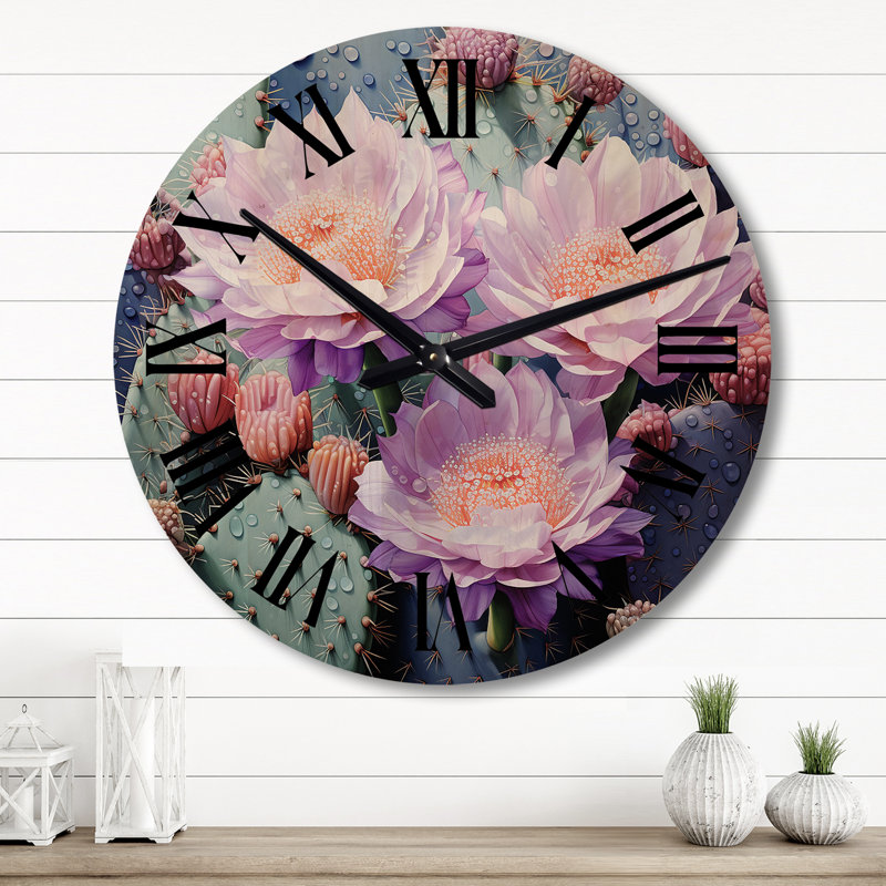 Wyon Solid Wood Wall Clock, Large