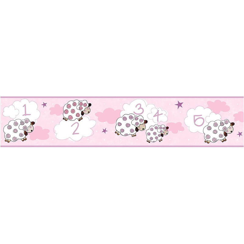 Bordure de papier peint L 15 pi x l 6 po