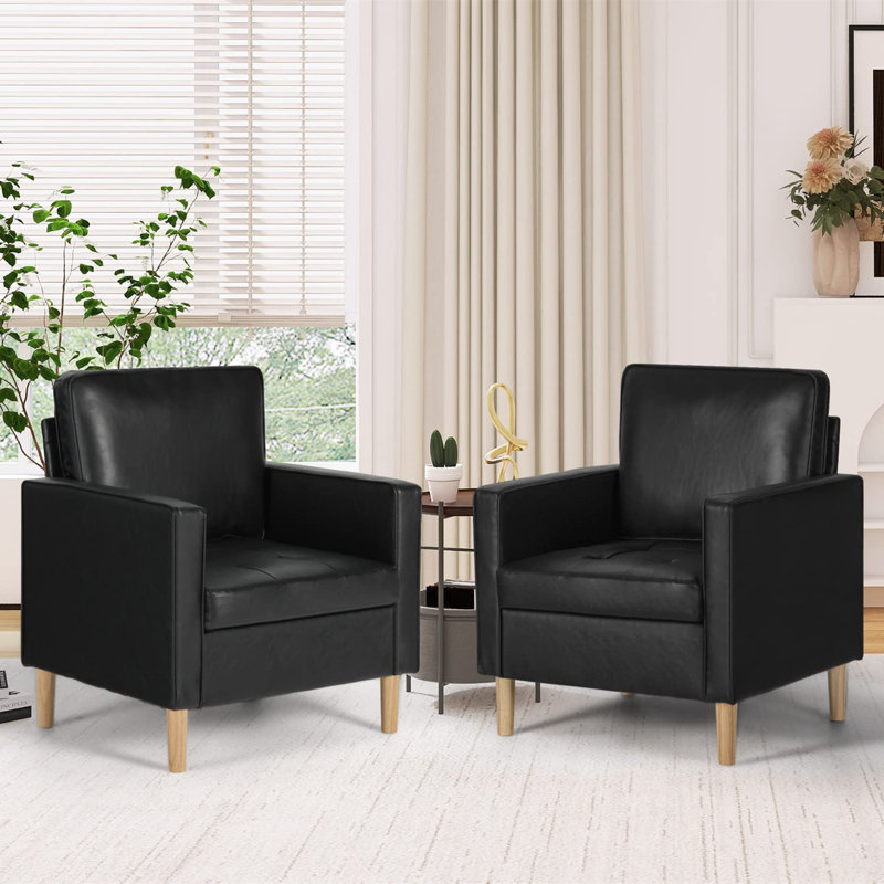 Fauteuil capitonné 28,74 po Bairo