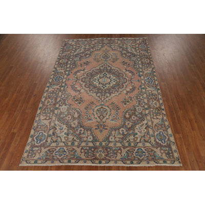 Vintage Medallion Traditional Area Rug 6x10
