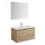 Ensemble de meuble-lavabo simple mural 32 po Jasso-383818953