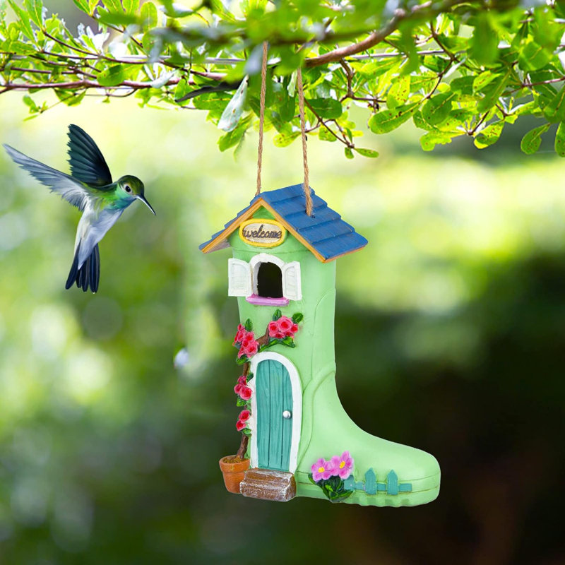 Cabane à oiseaux, nichoir suspendu