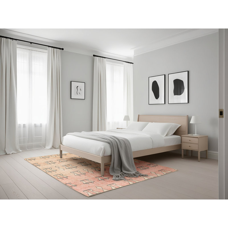 Tapis abstrait moderne 5229, Rectangle 5 pi x 7 pi