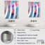 Patridge - Miroir mural transitionnel abstrait à formes modernes grand MIR137915-1504099467