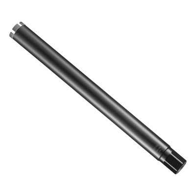 Core Drill Bit, 2" Wet Diamond Core Drill Bits, 14" Drilling Depth Concrete Core Drill Bit with Saw Blade, 1-1/4"-7 Inner Thread, Laser Welding, Diamond Wet Coring Bit for Concrete Brick