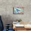 "" Ballena2 par Noemi Ibarz, art mural sur toile, 18 "x 12" "par Noemi Ibarz